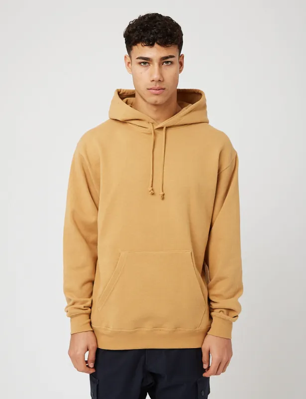 Beams Plus Hooded Sweatshirt - Khaki sold by Article London