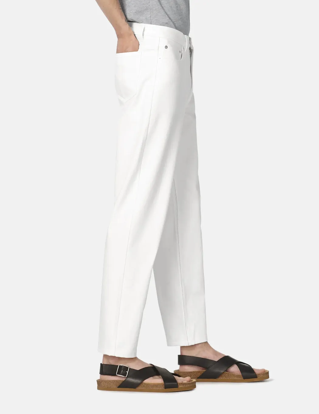 A.P.C. Martin Jeans (Straight Leg) - Ecru sold by Article London product image thumbnail 2