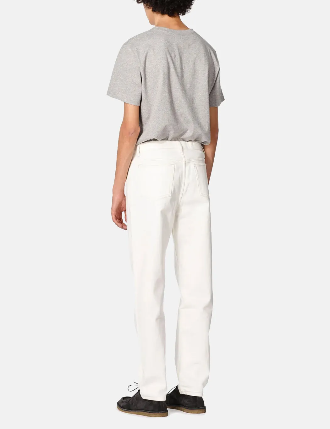 A.P.C. Martin Jeans (Straight Leg) - Ecru sold by Article London product image thumbnail 4