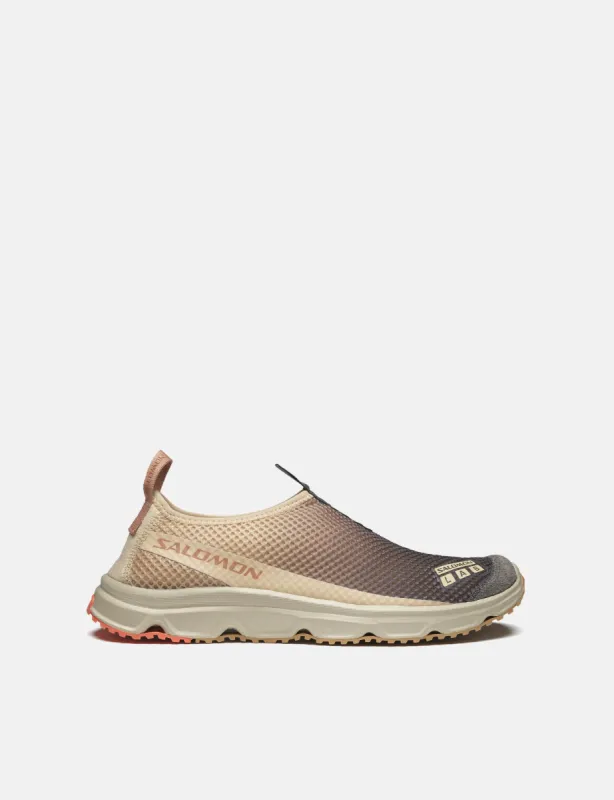 Salomon RX MOC 3.0 SUEDE Trainers - Plum Kitten/Cork/Hazelnut sold by Article London