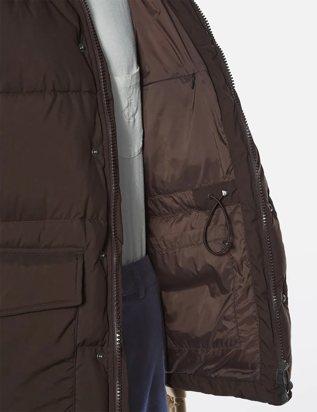 Universal Works x Pyrenex Down Jacket - Seal Brown sold by Article London product image thumbnail 3