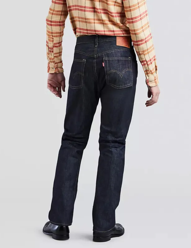 Levis Vintage Clothing 1944 501 Jeans (Rigid) - Dark Indigo Blue sold by Article London