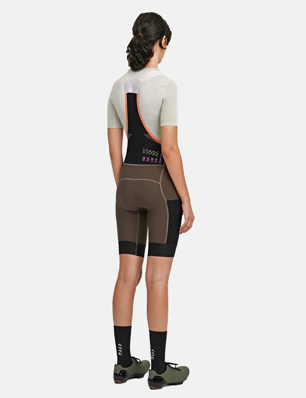 MAAP Women's Alt_Road Cargo Bib - Coffee Brown sold by Article London product image thumbnail 3