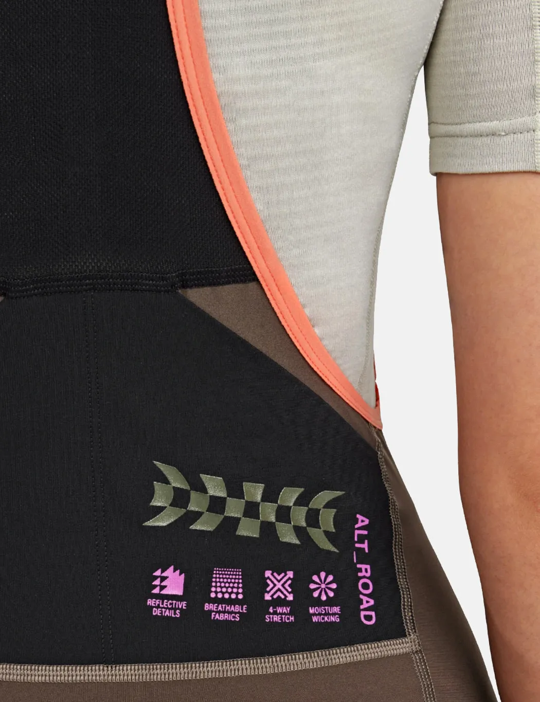 MAAP Women's Alt_Road Cargo Bib - Coffee Brown sold by Article London product image thumbnail 4