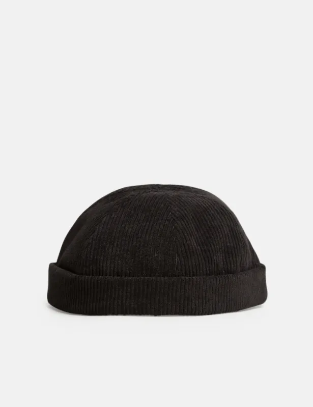 Bhode Dock Worker Hat (Cord) - Black sold by Article London