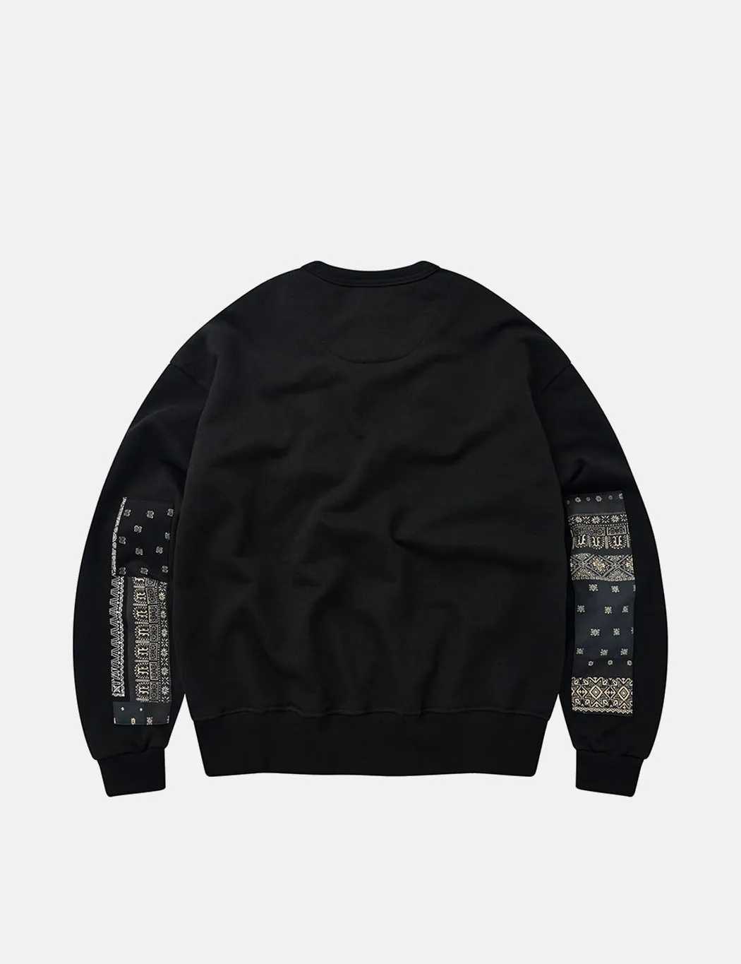 Frizmworks Bandana Block Sweatshirt - Black sold by Article London product image thumbnail 3