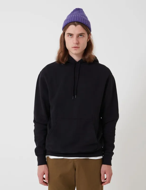 Bhode Oversized Pocket Hoodie (Organic Cotton) - Black sold by Article London