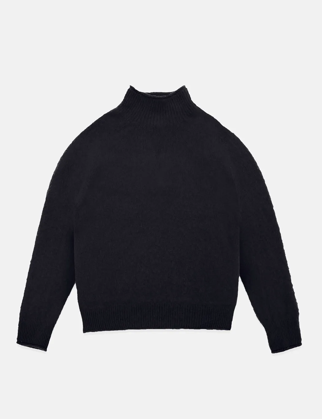 YMC Diddy Roll Neck (Brushed Lambswool) - Navy Blue sold by Article London product image thumbnail 5