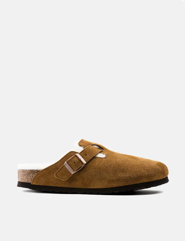 Birkenstock Boston Shearling (Regular) - Mink sold by Article London