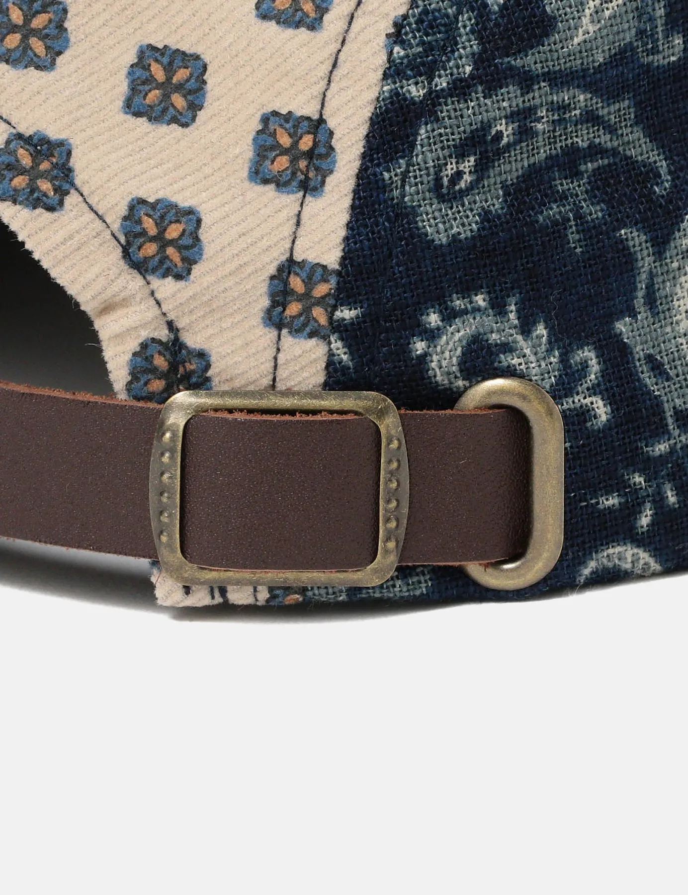 Beams Plus 5 Panel Cap - Multi Navy Blue sold by Article London product image thumbnail 2