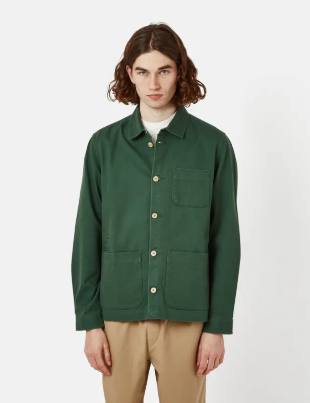 Folk Assembly Jacket - Forest Green sold by Article London