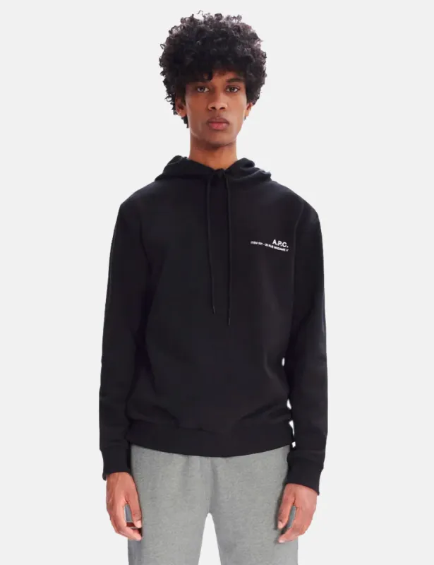 A.P.C. Item Hooded Sweatshirt - Black sold by Article London