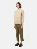 Universal Works Cardigan (Wool Fleece) - Stone Grey sold by Article London