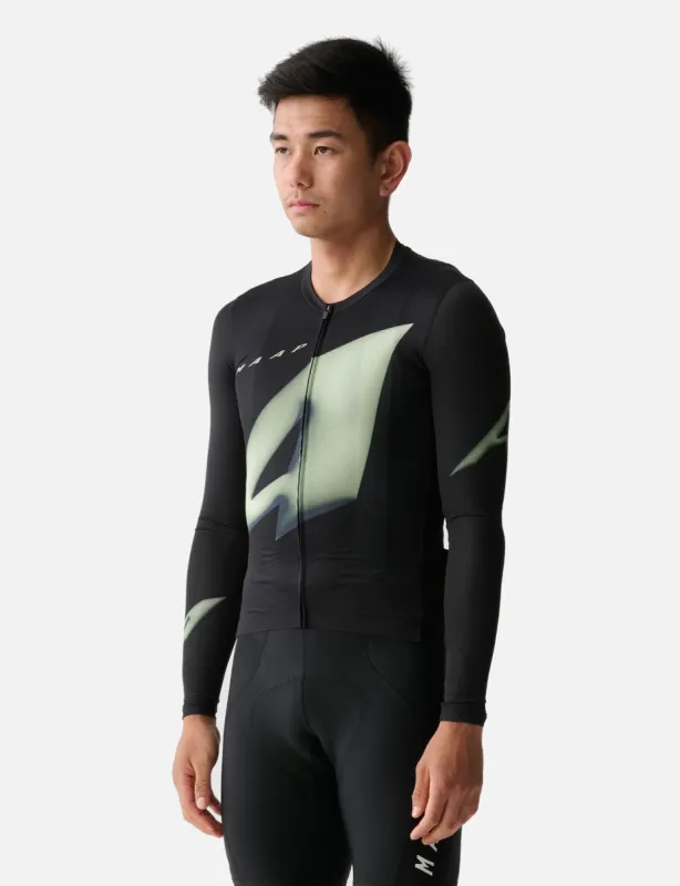Maap Orbit Pro Air Long Sleeve Jersey 2.0 - Black sold by Article London