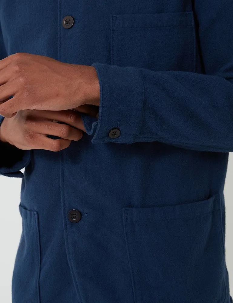 Portuguese Flannel Labura Jacket - Blue sold by Article London product image thumbnail 2