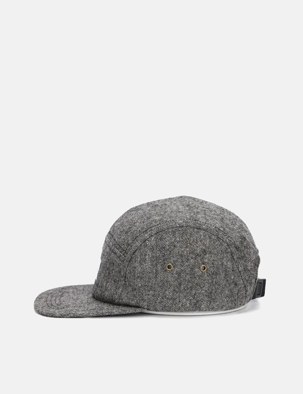 Bhode 5-Panel Cap (Mixed Wool) - Grey sold by Article London product image thumbnail 5