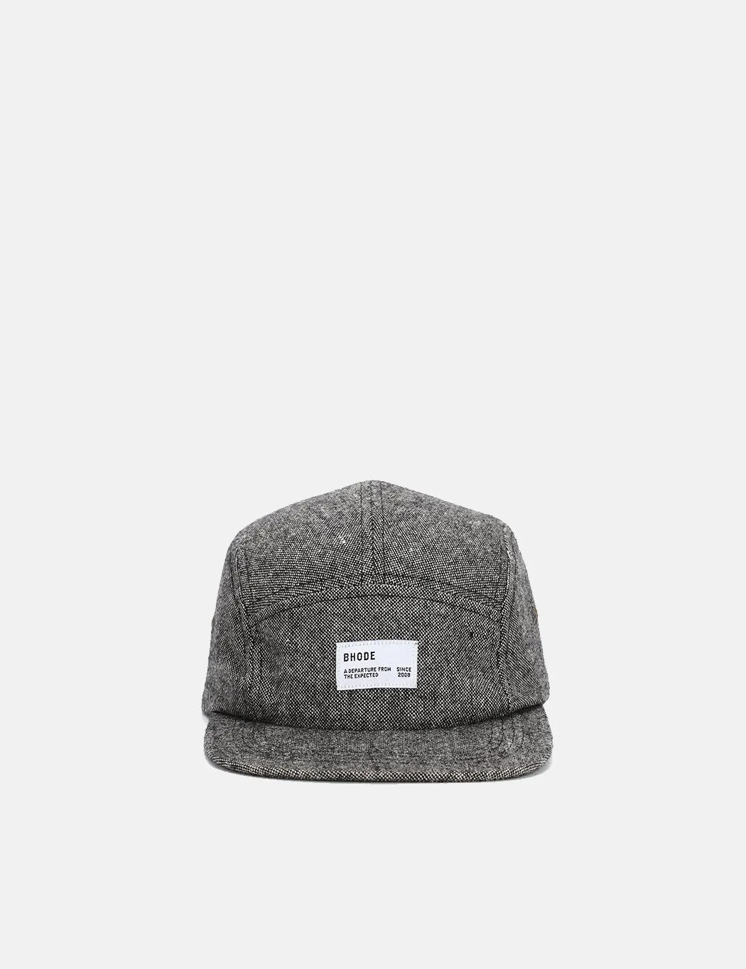 Bhode 5-Panel Cap (Mixed Wool) - Grey sold by Article London product image thumbnail 4