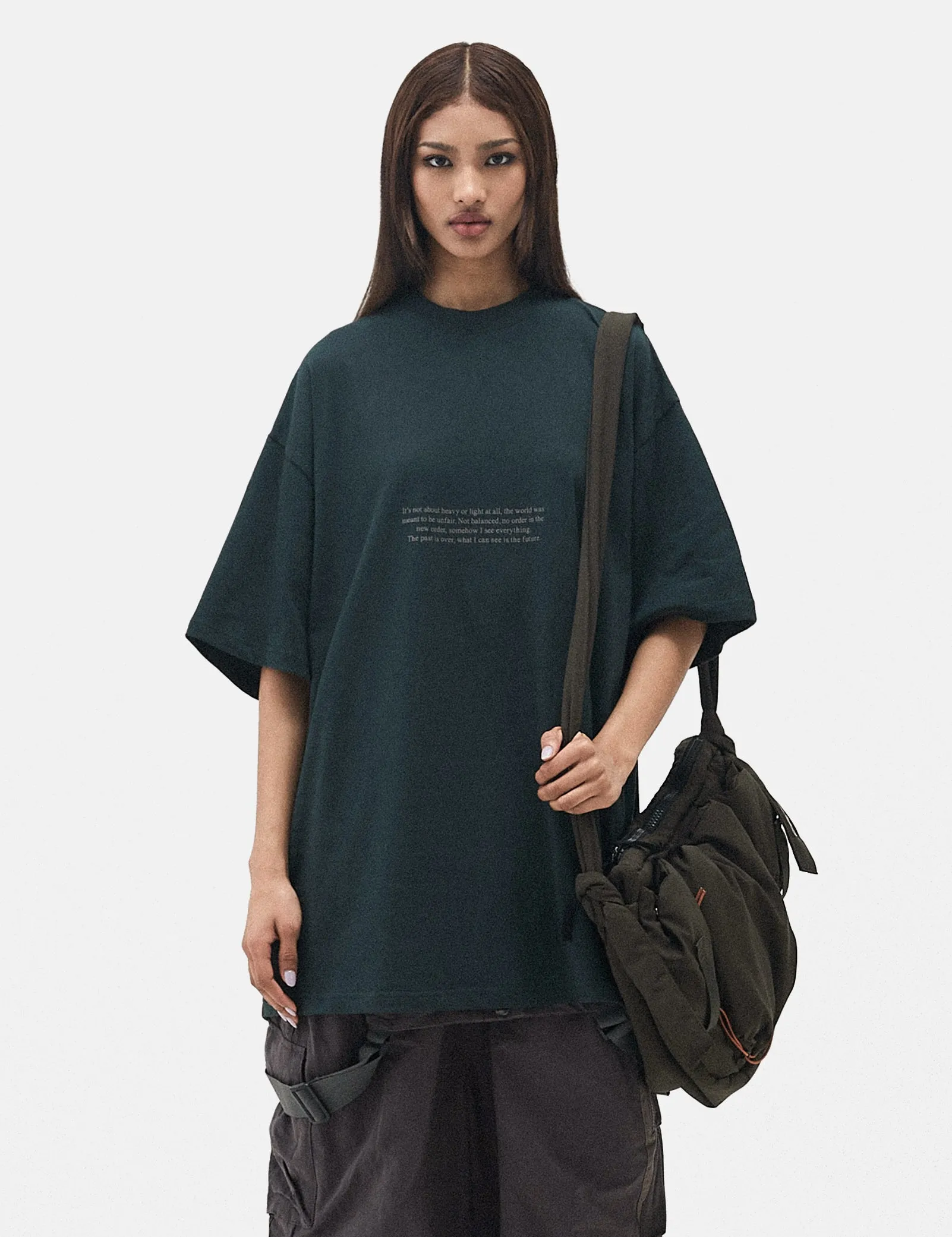 GOOPiMADE "K501-RT" New Order Graphic T-Shirt - Dark Green sold by Article London