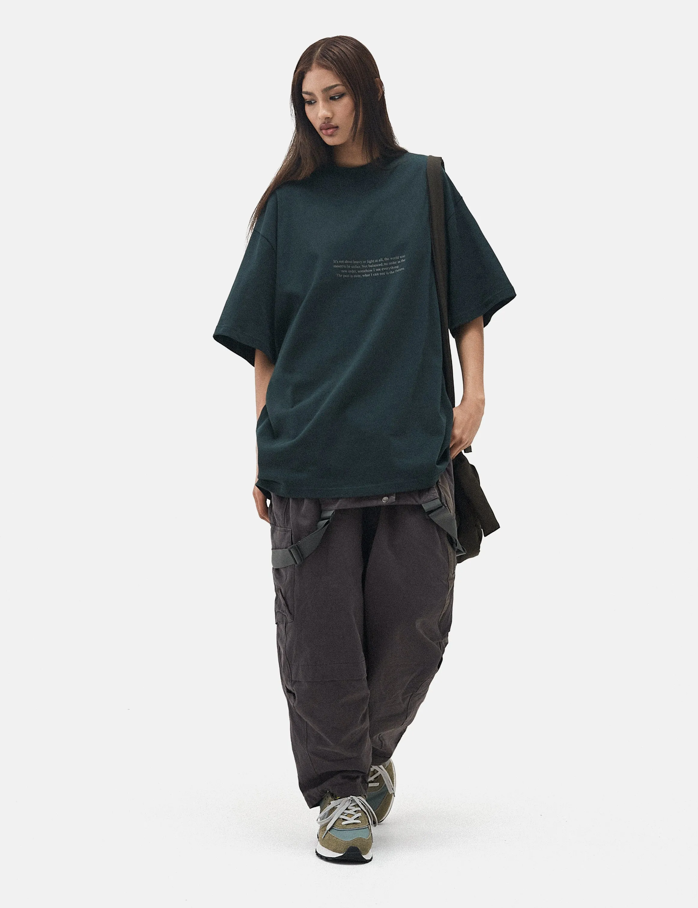 GOOPiMADE "K501-RT" New Order Graphic T-Shirt - Dark Green sold by Article London product image thumbnail 3