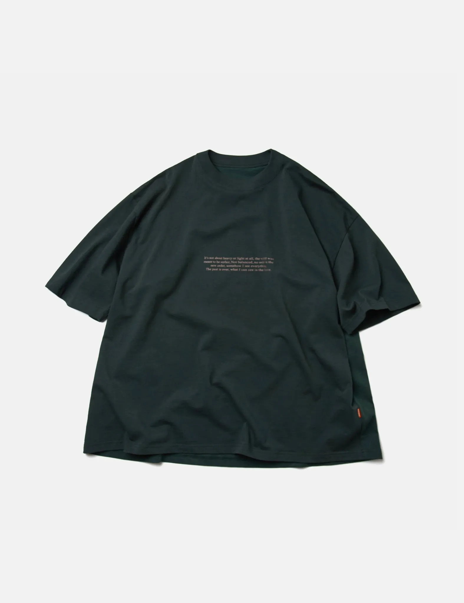 GOOPiMADE "K501-RT" New Order Graphic T-Shirt - Dark Green sold by Article London product image thumbnail 5