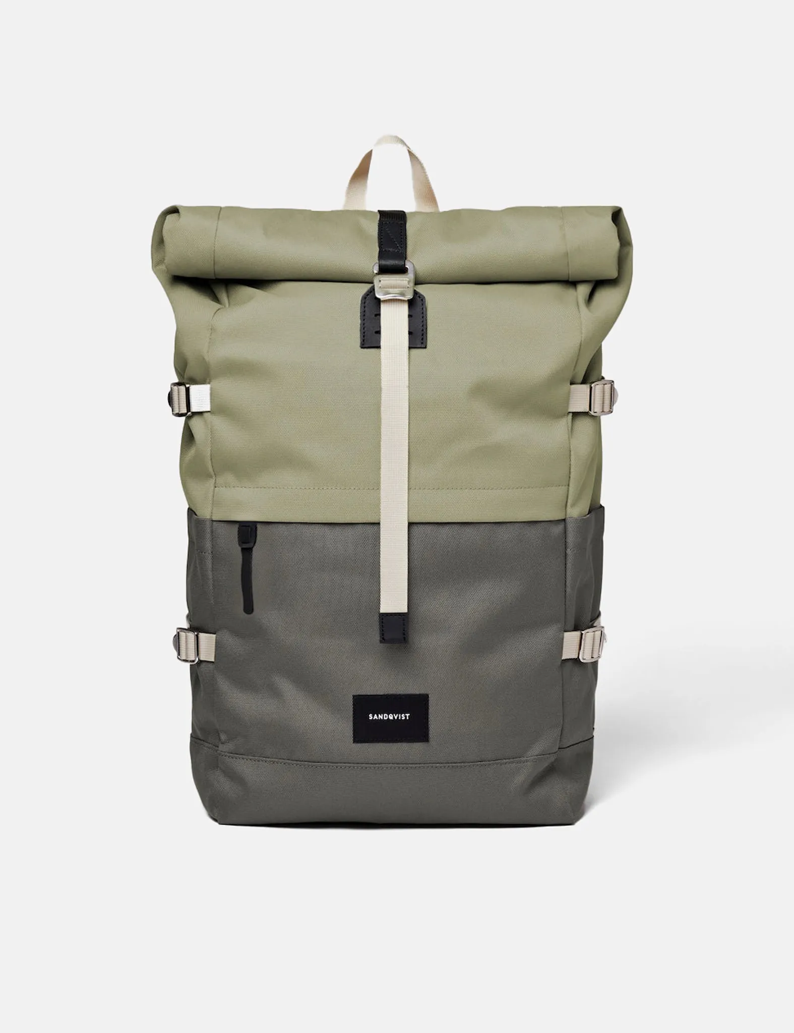 Sandqvist Bernt Backpack - Multi Dew Green/Night Green sold by Article London