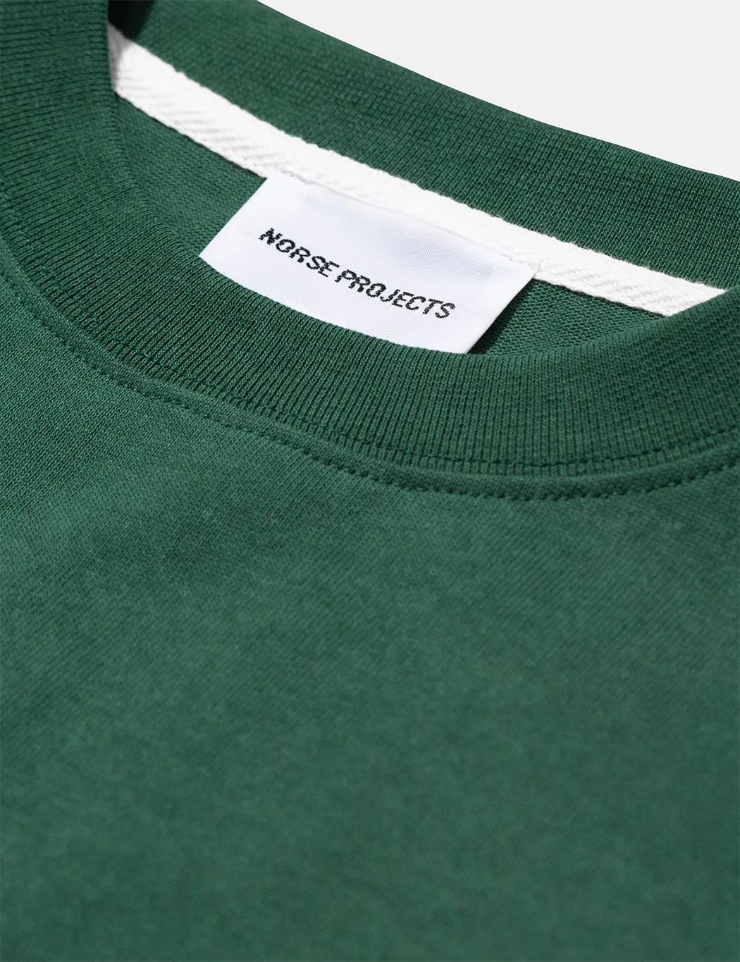 Norse Projects Johannes Pocket Long Sleeve T-Shirt - Dartmouth Green sold by Article London product image thumbnail 2