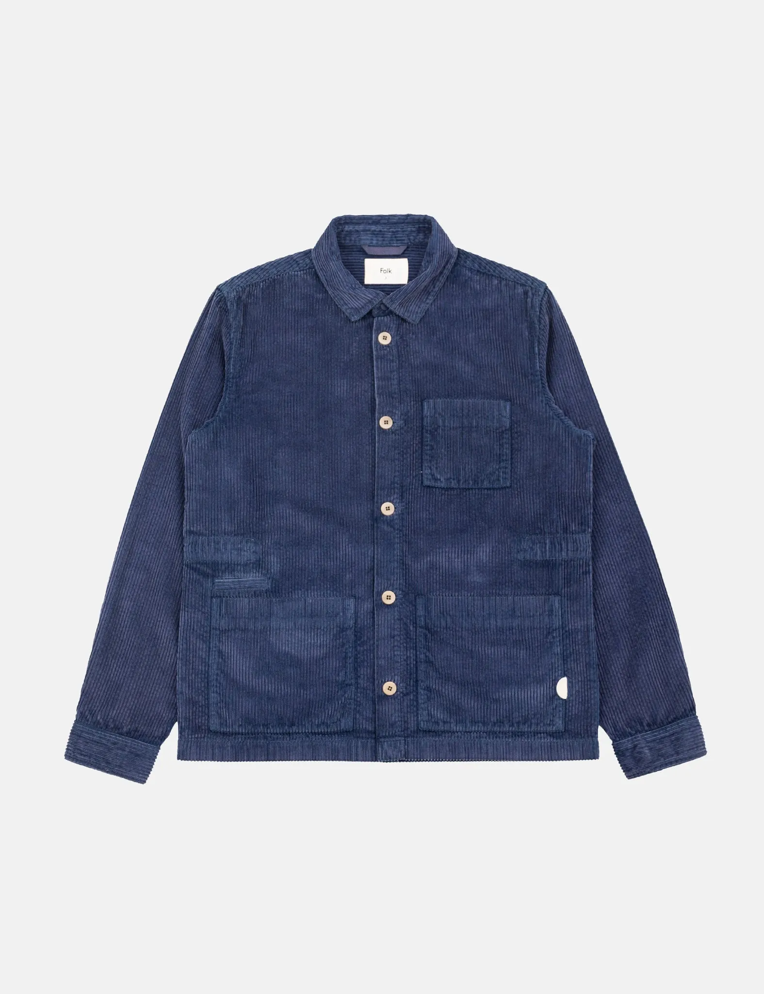 Folk Assembly Jacket (Heavy Cord) - Washed Ink Blue sold by Article London product image thumbnail 5