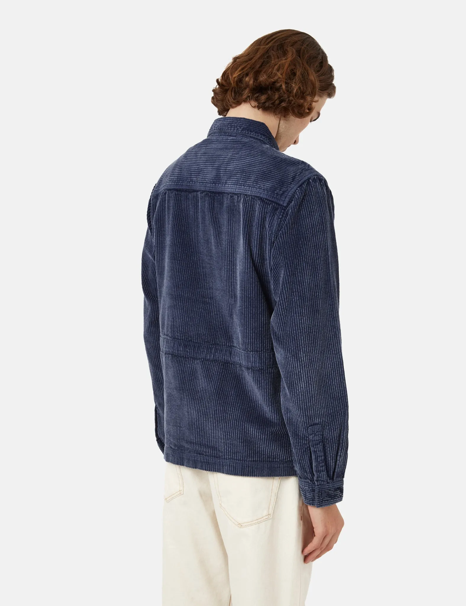 Folk Assembly Jacket (Heavy Cord) - Washed Ink Blue sold by Article London product image thumbnail 3