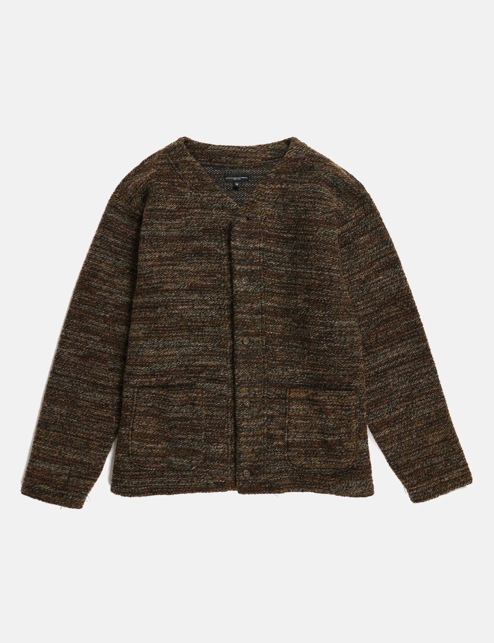 Engineered Garments Knit Cardigan (Wool) - Brown sold by Article London product image thumbnail 5