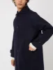 Arpenteur Utile Melton Wool Coat - Navy Blue sold by Article London