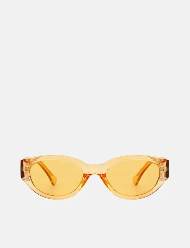 A. Kjaerbede Winnie Sunglasses - Yellow Transparent sold by Article London