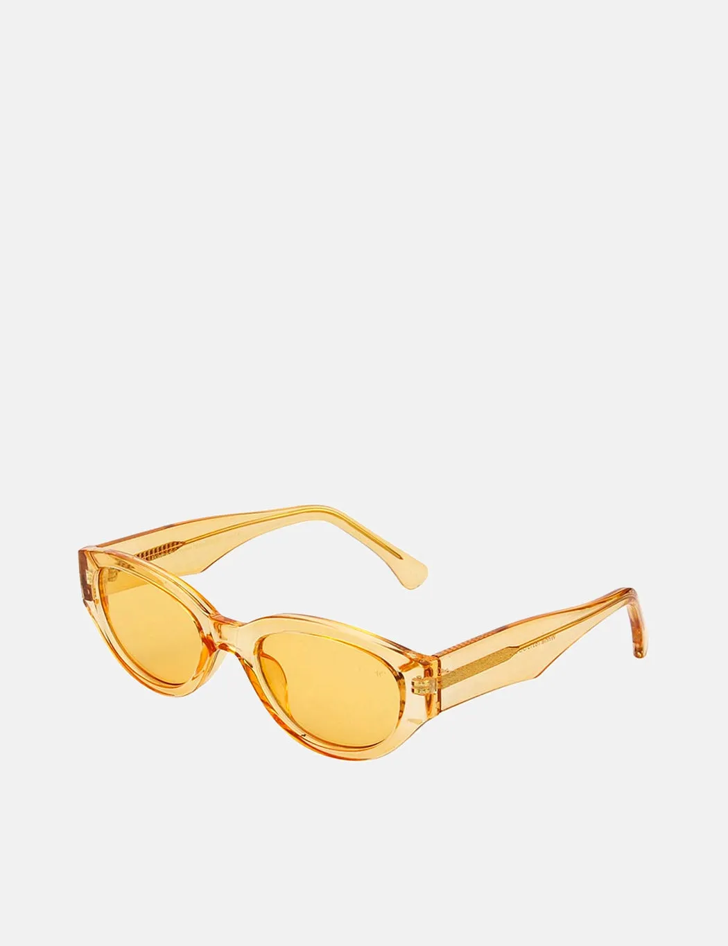 A. Kjaerbede Winnie Sunglasses - Yellow Transparent sold by Article London product image thumbnail 3