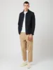 Vetra French Workwear Jacket (Moleskin) - Dark Navy Blue sold by Article London