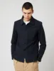 Vetra French Workwear Jacket (Moleskin) - Dark Navy Blue sold by Article London