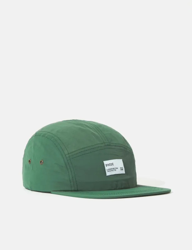 Bhode 5-Panel Cap (Nylon) - Sage Green sold by Article London