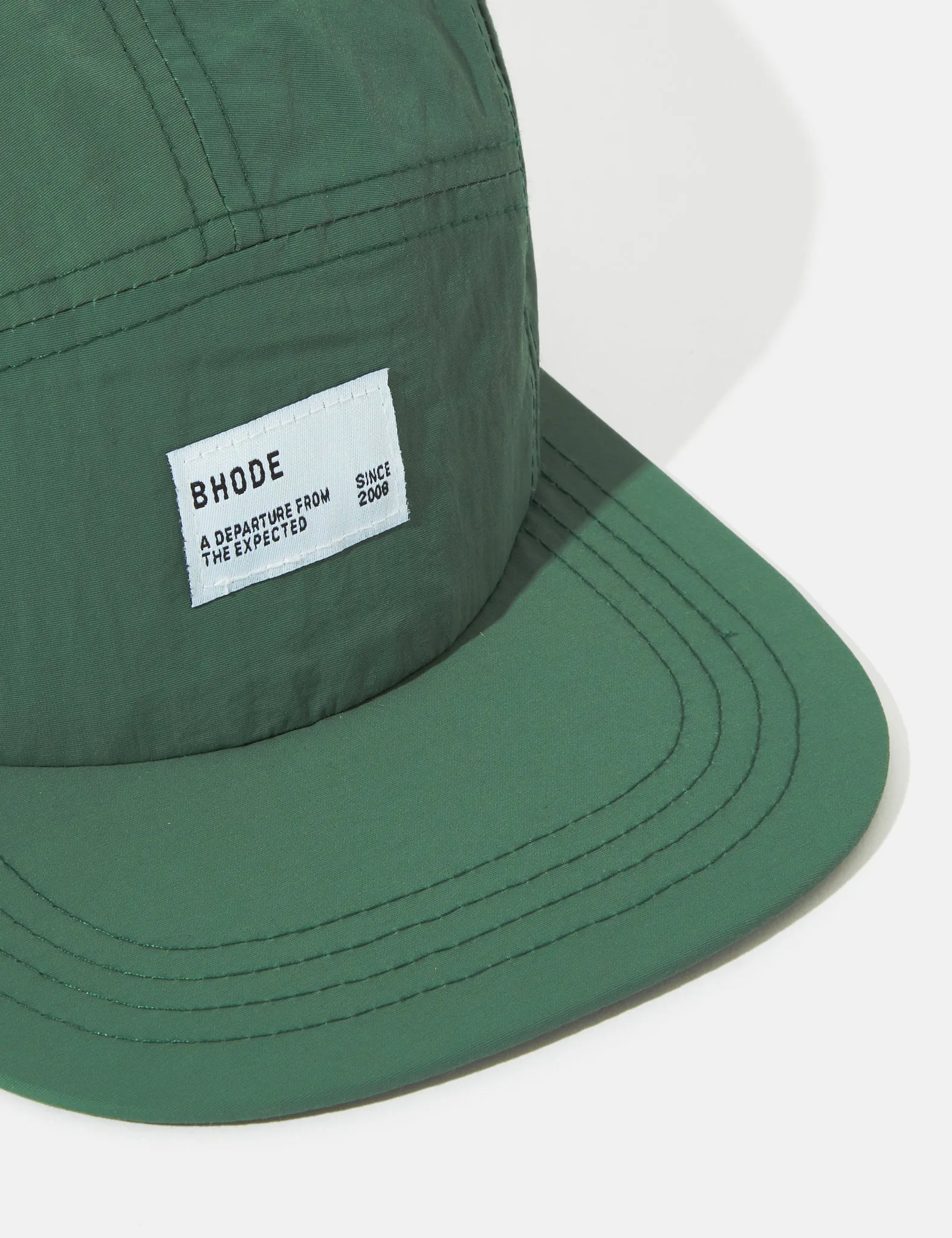 Bhode 5-Panel Cap (Nylon) - Sage Green sold by Article London product image thumbnail 2