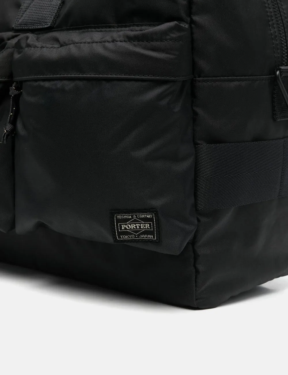 Porter Yoshida & Co Force 2-Way Duffle Bag - Black sold by Article London product image thumbnail 2