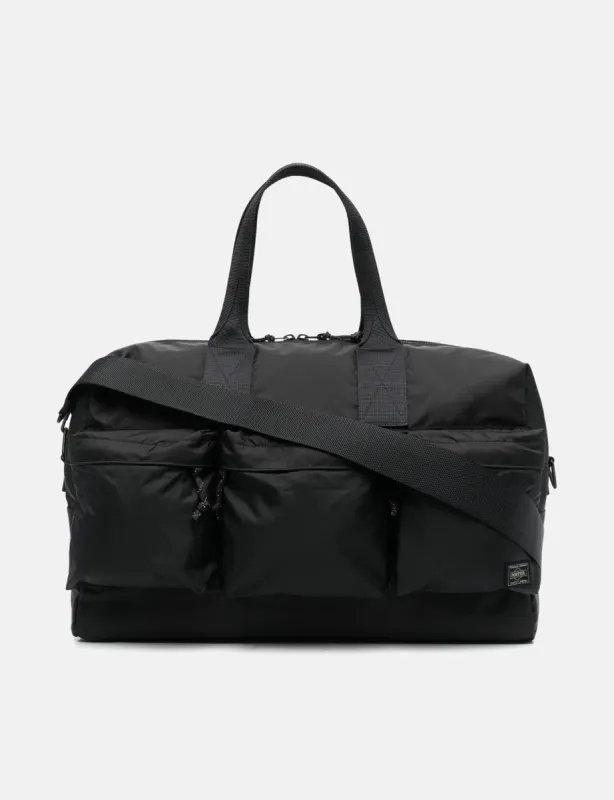 Porter Yoshida & Co Force 2-Way Duffle Bag - Black sold by Article London