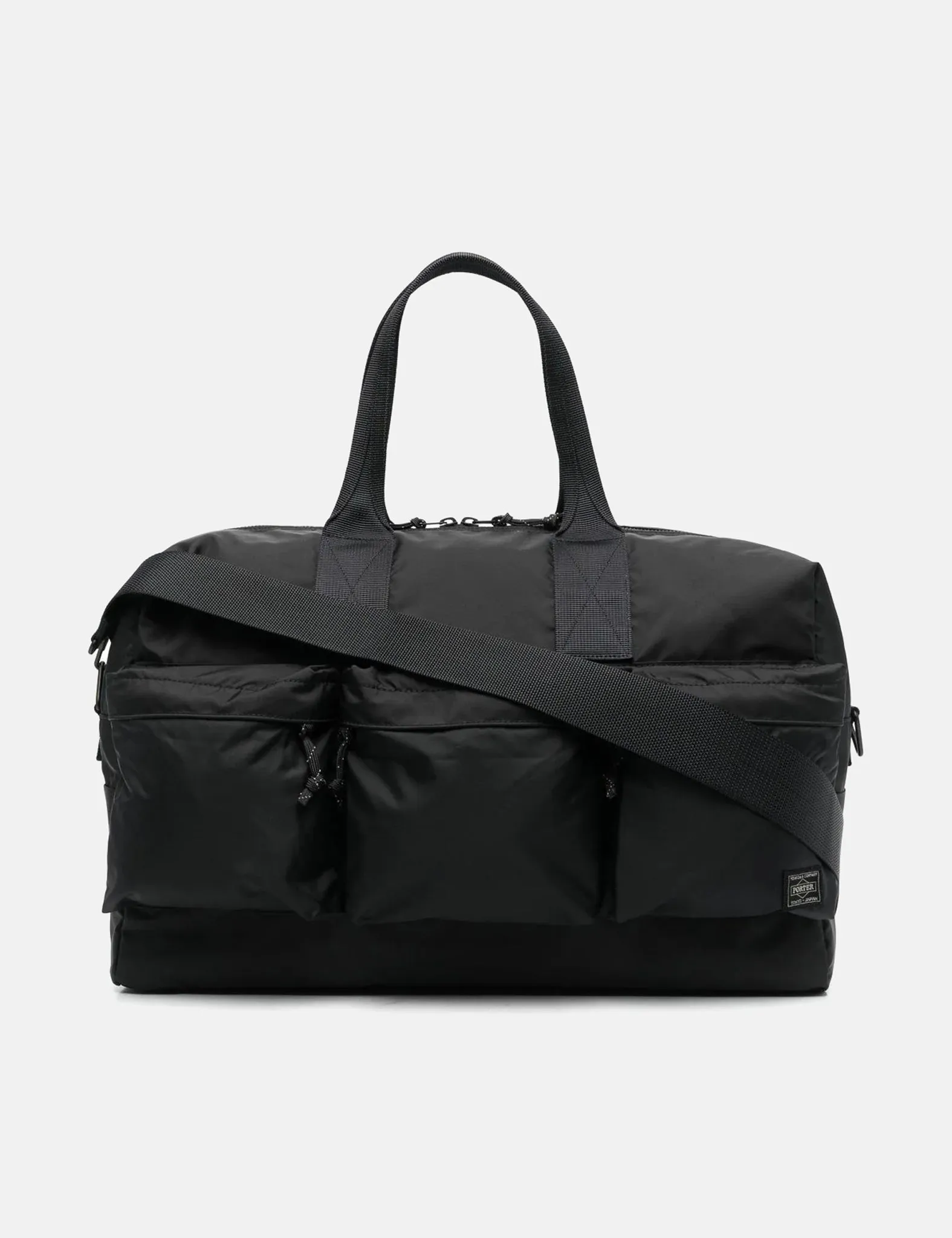 Porter Yoshida & Co Force 2-Way Duffle Bag - Black sold by Article London