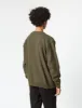 Snow Peak Co/Pe Knit Cardigan - Olive Green sold by Article London