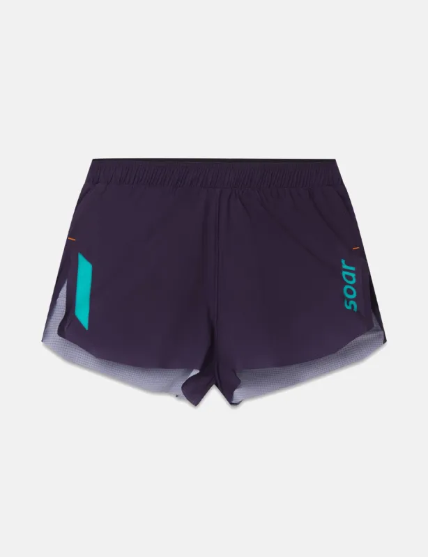 SOAR Race Shorts - Purple sold by Article London