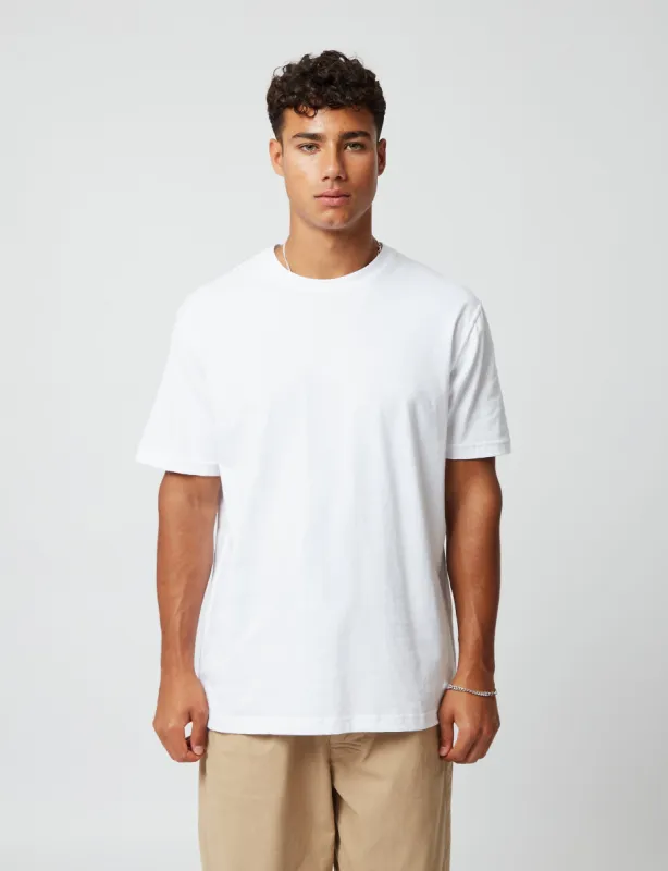 Bhode T-Shirt (Organic/Canada Origin, 9oz) - White sold by Article London