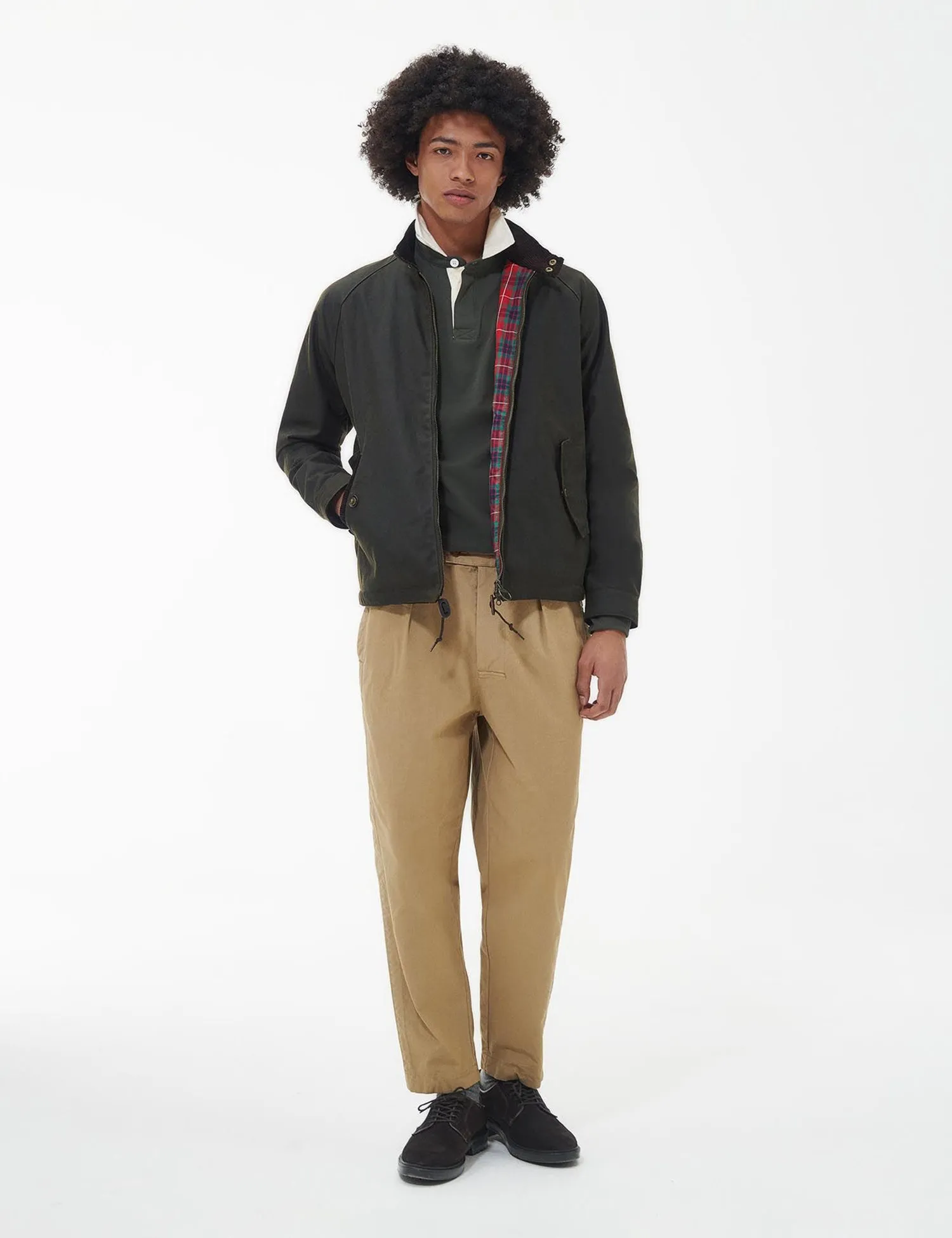 Barbour x Baracuta G4 Wax Jacket - Black sold by Article London product image thumbnail 3