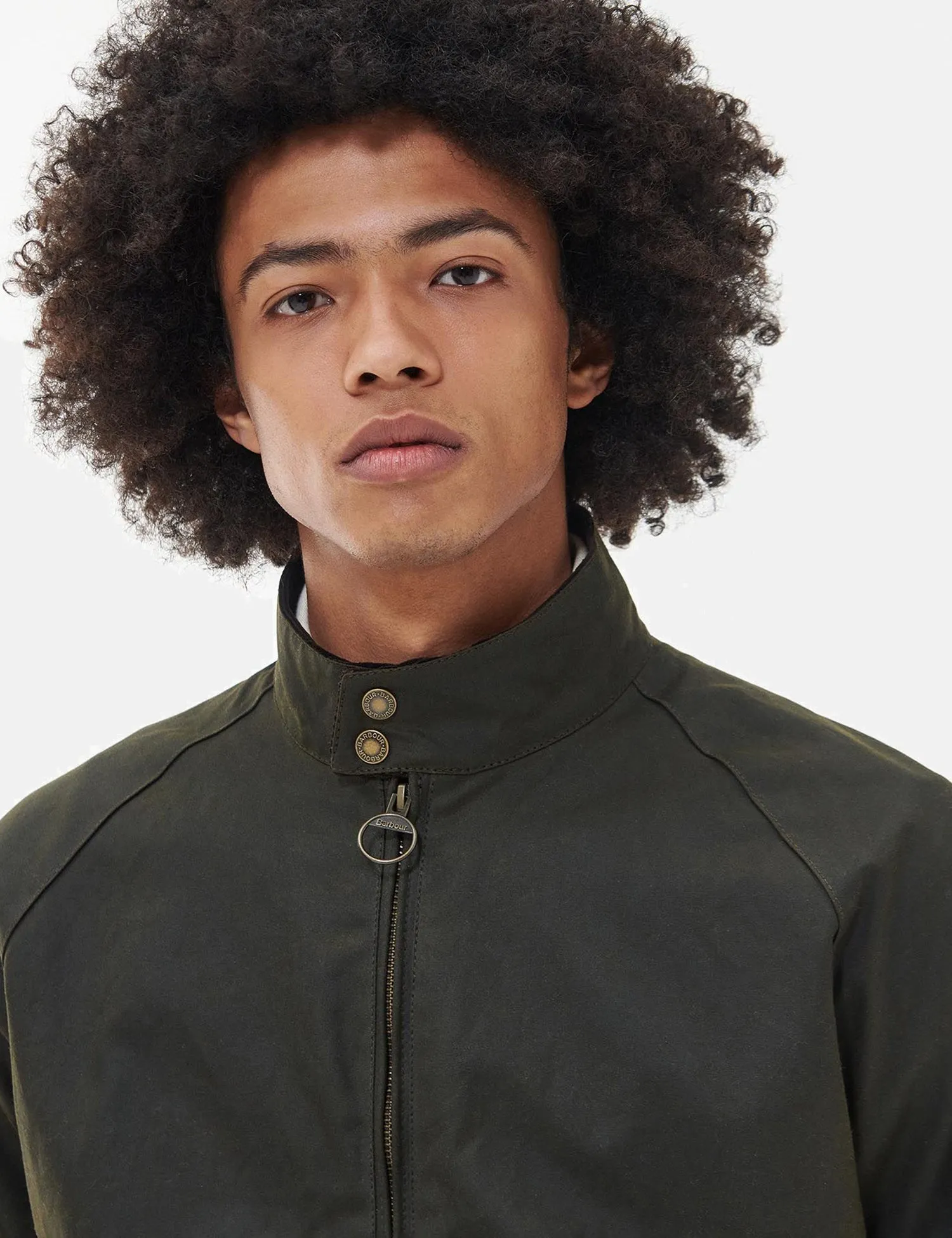 Barbour x Baracuta G4 Wax Jacket - Black sold by Article London product image thumbnail 4