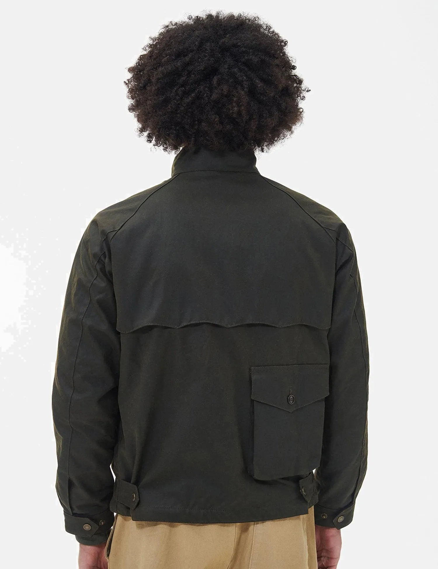 Barbour x Baracuta G4 Wax Jacket - Black sold by Article London product image thumbnail 2