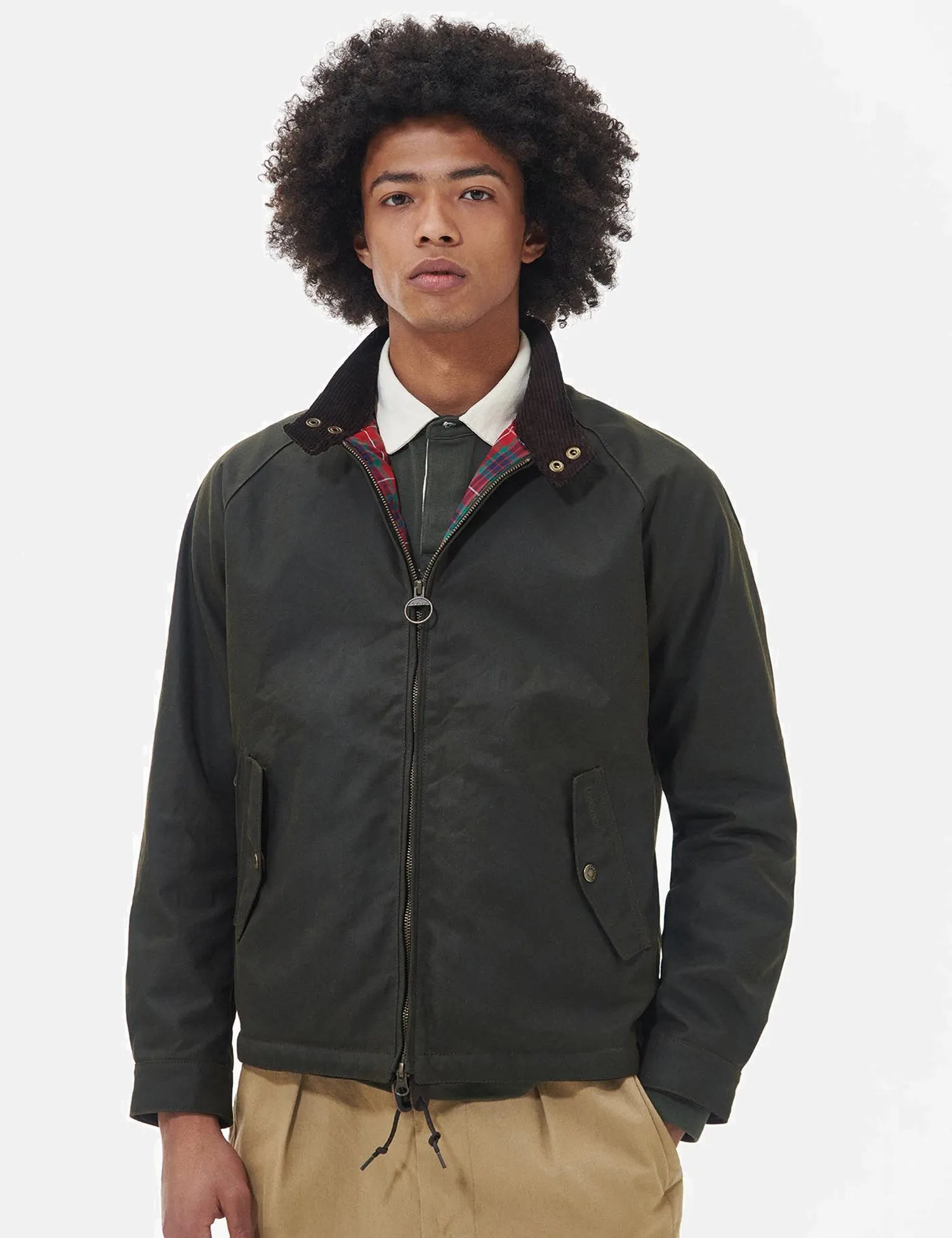 Barbour x Baracuta G4 Wax Jacket - Black sold by Article London