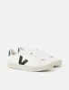 Veja Campo Trainers (Chromefree Leather) - Extra White/Black Emeraude sold by Article London