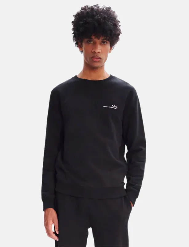 A.P.C. Item Sweatshirt - Black sold by Article London