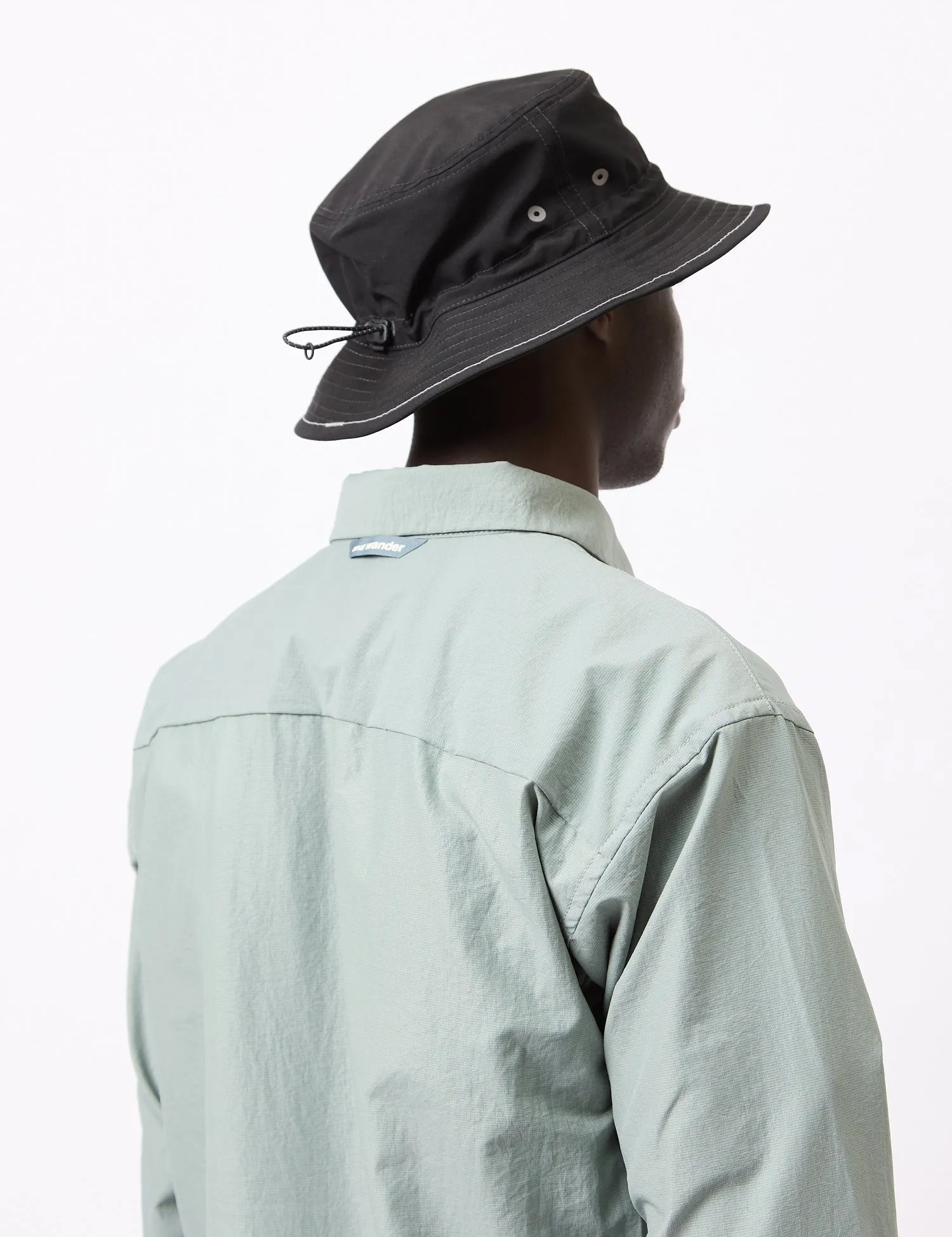 and Wander Pe/Co Bucket Hat - Black sold by Article London product image thumbnail 3