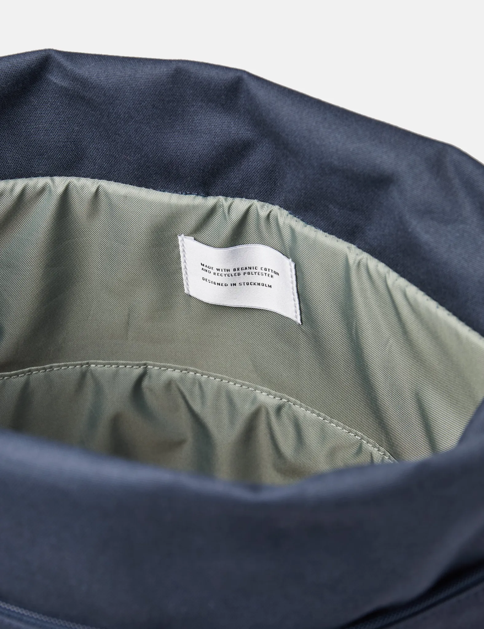 Sandqvist Alfred Backpack - Navy Blue sold by Article London product image thumbnail 4